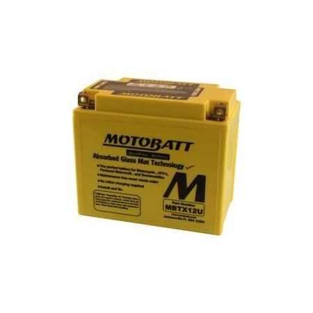 Battery, Replacement For Powerstar, Ytx-12Bs Battery